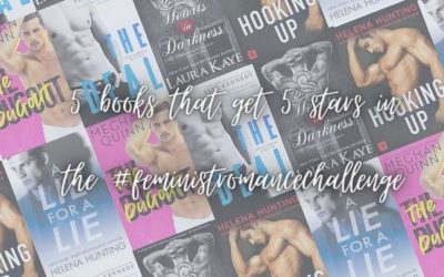 5 books that get 5 stars in the #feministromancechallenge